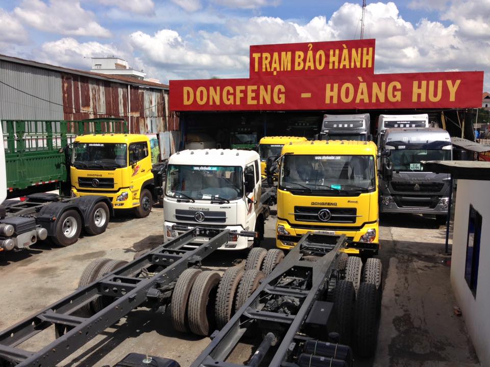 Chương trình Bảo dưỡng xe tải Hoàng Huy - Dongfeng miễn phí 2016